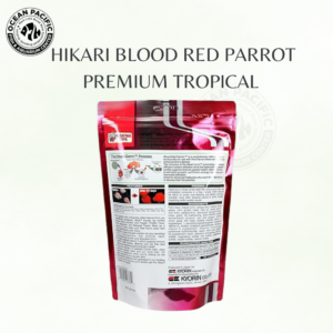 Hikari Blood Red Parrot – Premium Tropical Fish Food, back image