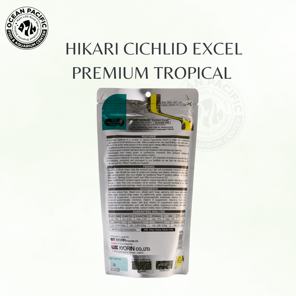 Hikari Cichlid Excel Premium Tropical