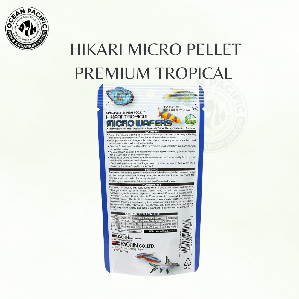 Hikari Micro Wafers Premium Tropical