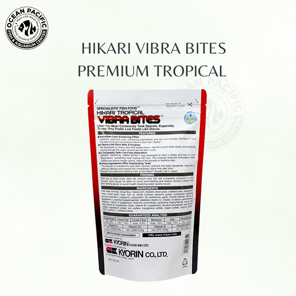 Hikari Vibra Bites – Premium Tropical Fish Food