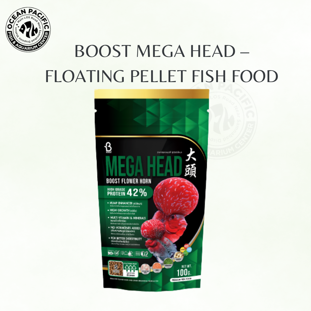 BOOST Mega Head – Floating Pellet Fish Food