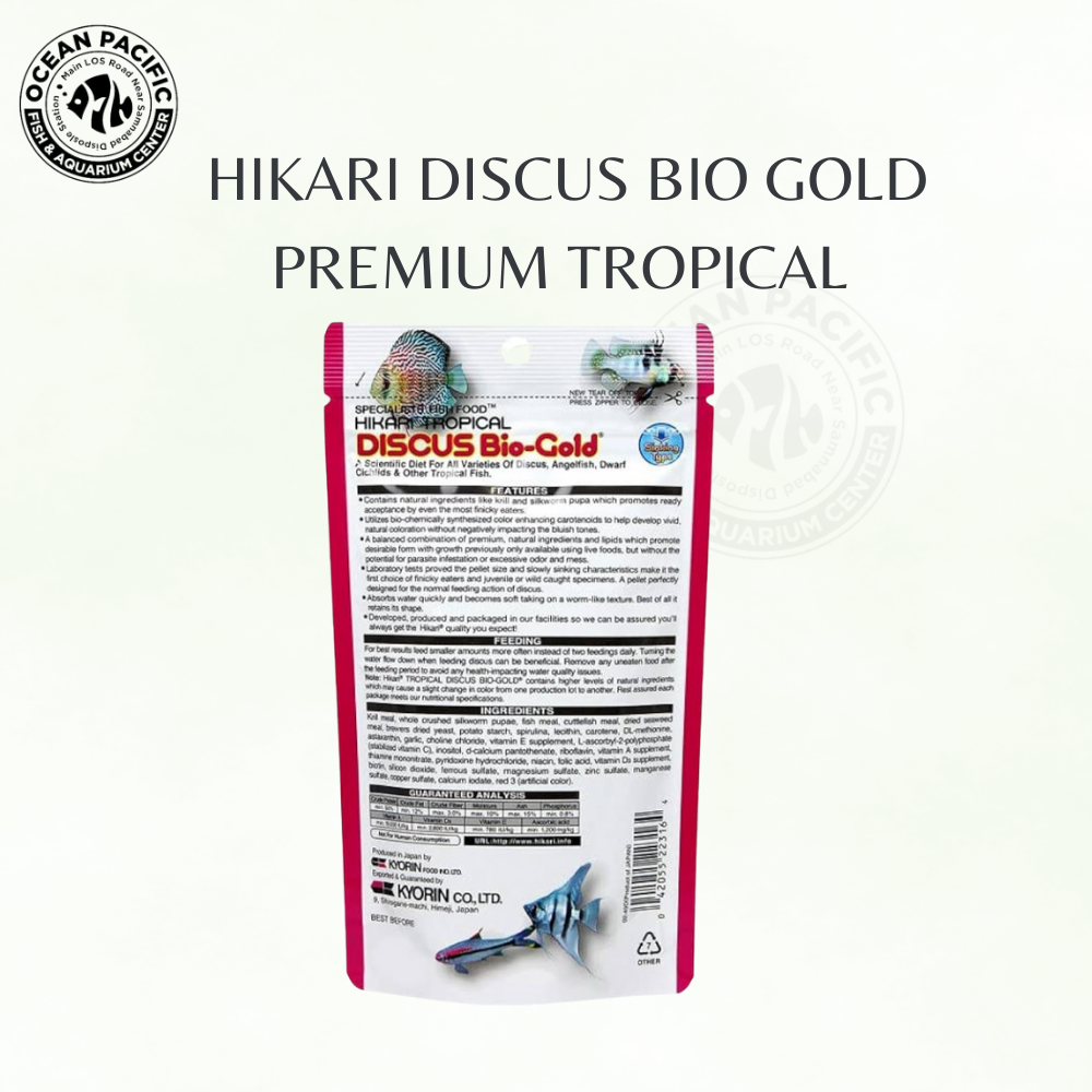 Hikari Discus Bio Gold Premium Tropical