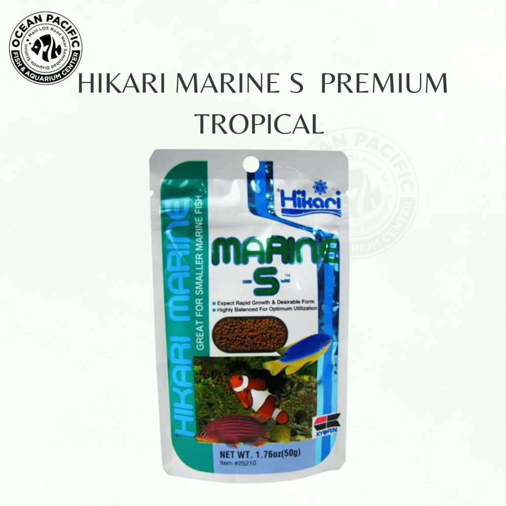 Hikari Marine S fish food is a premium
