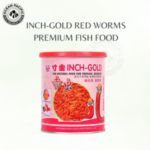 Inch-gold Red Worms Premium Fish Food