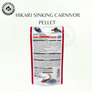 Sinking carnivor pellet