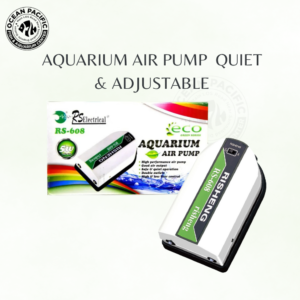 Aquarium Dual Air Pump Quiet & Adjustable