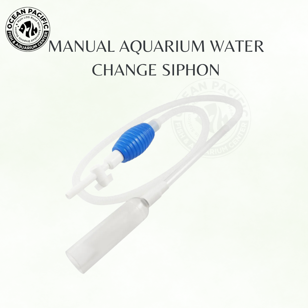 Manual Aquarium Water Change Siphon